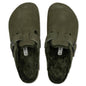 Wide Boston Suede - Thyme