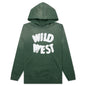 Wild West Hooded Sweatshirt - Olive Green