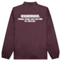 Windbreaker Jacket - Burgundy