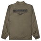 Windbreaker Coach Jacket - Olive Drab