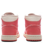 Women's Air Jordan 1 Mid - Sail/Pink Salt/Guava Ice/Muslin