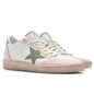 Women's Ball Star - White/Green/Silver