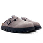 Women's Boston Chunky Shearling - Faded Purple/Black