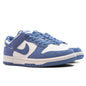 Women's Dunk Low - Sail/World Indigo/Metallic Silver