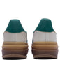 Womens Gazelle Bold - Cream White/Collegiate Green/Magic Beige