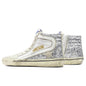 Women's Slide Sneaker - Silver/White/Marble