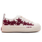 Women's Stars Court Low - Deep Red