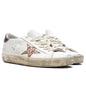 Women's Super Star Leather Sneaker - White/Peach/Antique Rose