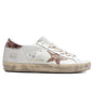 Women's Super Star Leather Sneaker - White/Peach/Antique Rose
