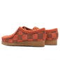 Women's Wallabee - Orange Check