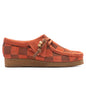 Women's Wallabee - Orange Check