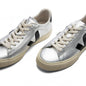Women's Campo Leather - Silver/Black