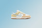 Women's Dunk Low 'Soft Yellow' - Summit White/Glacier Blue/Aquarius Blue