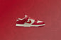 Women's Dunk Low 'Red Roses' - Coconut Milk/University Red/Pale Ivory