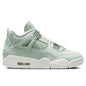 Women's Air Jordan 4 Retro 'Abundance'- Seafoam/Sail/Metallic Silver