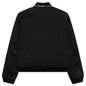 Wool Bomber Jacket - Black