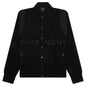Wool Varsity Jacket - Black