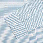 Wordmark Poplin Button-Up - Baby Blue