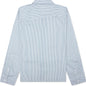 Wordmark Poplin Button-Up - Baby Blue