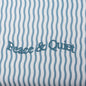 Wordmark Poplin Button-Up - Baby Blue