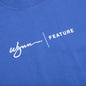 Feature x Wynn Logo Lock Up L/S Tee - Dazzling Blue