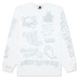 Youth Party L/S Tee - White