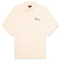 Zen Terry Boxy Polo - Off White