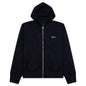 Zipped Hoodie In Monogram 72 Jacquard - Black/Navy
