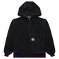 Zipped Work Hoody - Black