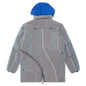 Crinkle Puffer Coat - Irid