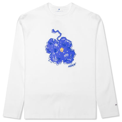 Bluessom L/S T-Shirt - White