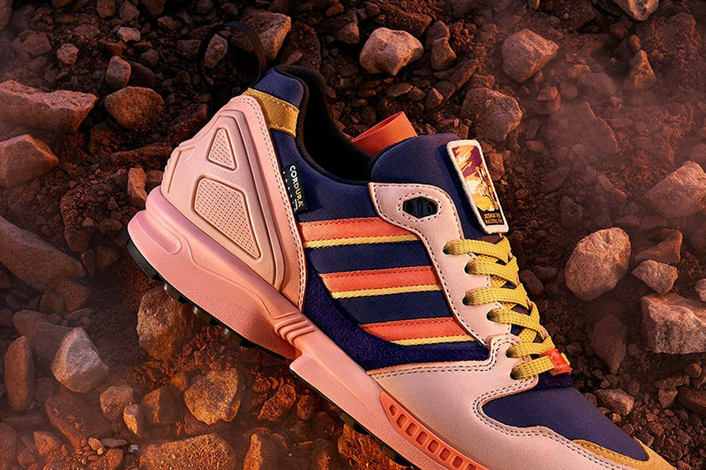Adidas Originals x National Park Foundation ZX 5000 "Joshua Tree" - Vapour Pink/Easy Orange