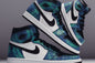 Air Jordan 1 High OG (TD) "Tie-Dye" - White/Black/Aurora Green