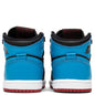 Air Jordan 1 High OG (TD) "UNC to CHI" - Black/Powder Blue/Varsity Red/White