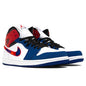 Air 1 Mid SE - White/University Red/Rush Blue/Black