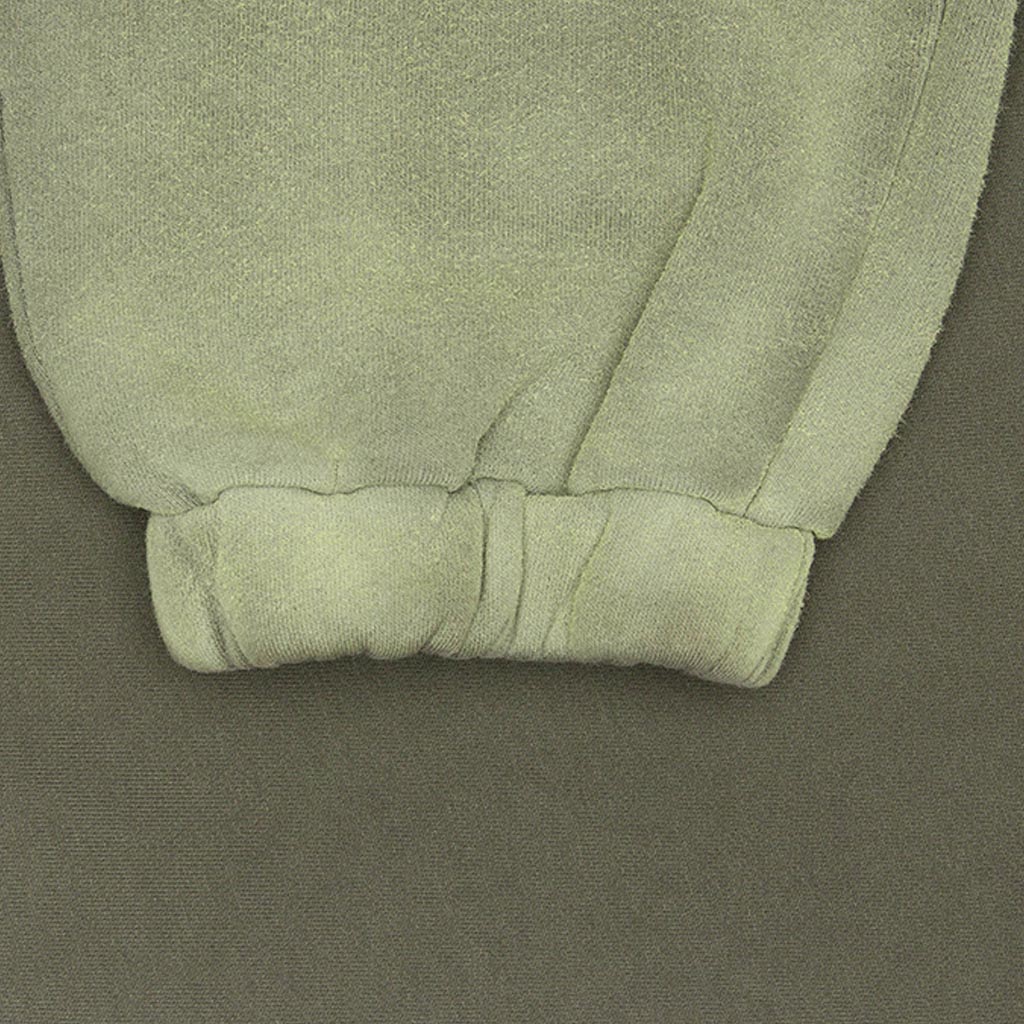 Bleach Patchwork Pants - Olive