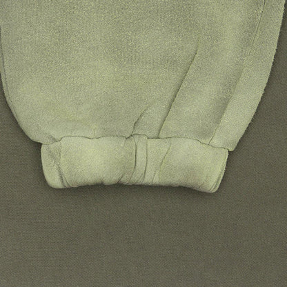 Bleach Patchwork Pants - Olive