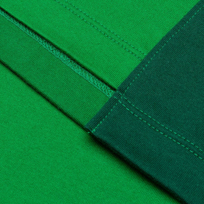 Patchwork Panel Tee - Green