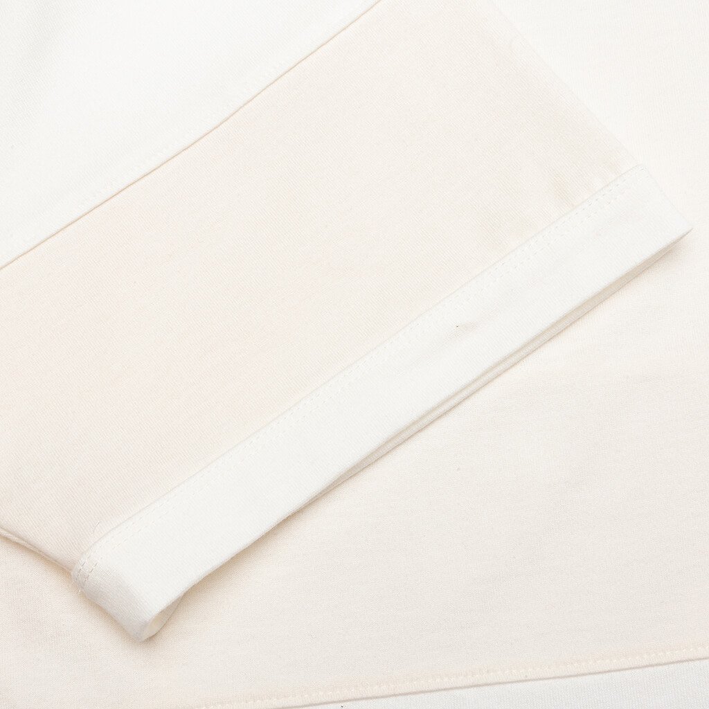 Patchwork Panel Tee - Off-White