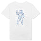 BB Kids Submerged S/S Tee - White
