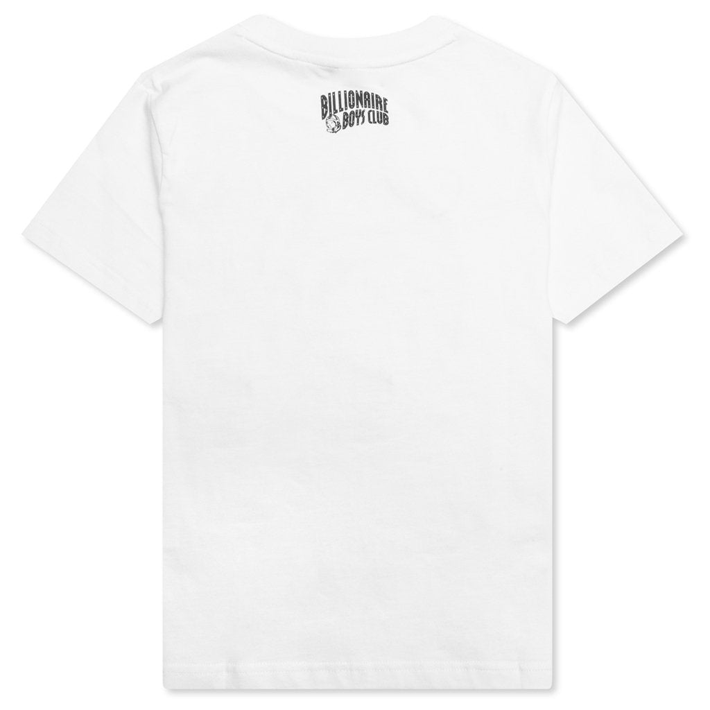 Kid's BB Helmet S/S Tee - White