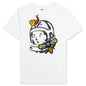 Kid's BB Helmet S/S Tee - White