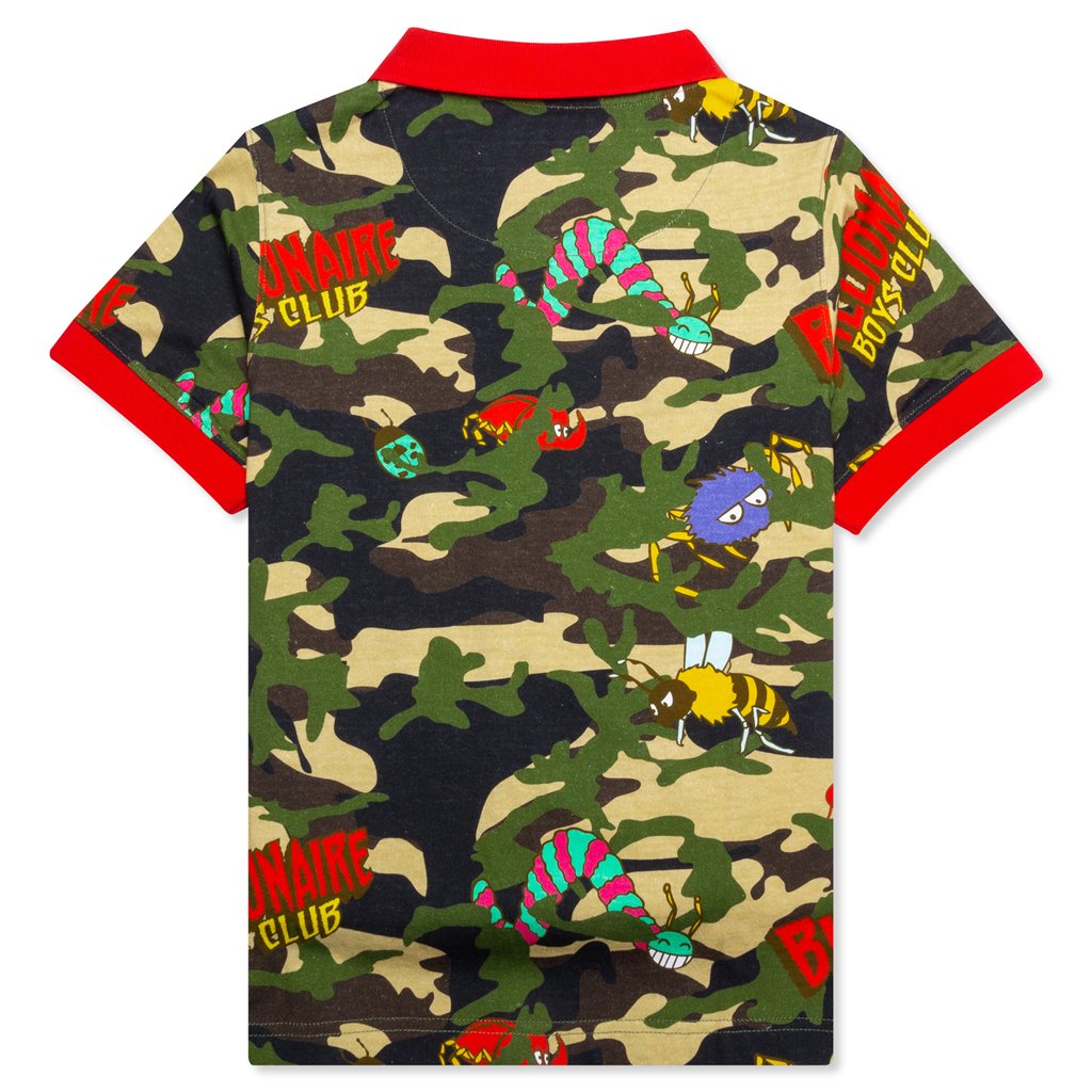 Kid's BB Terra S/S Polo - Reed Yellow