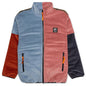 Color Blocked Micro Puffer W/ Removable Sleeves - Multi