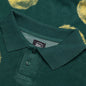 Novelty Spray French Terry Polo - Green
