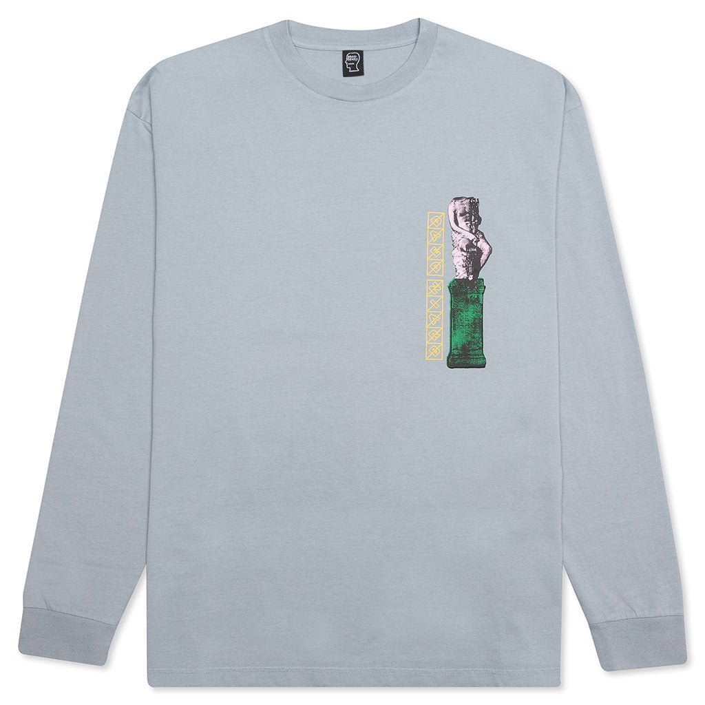 Off World Research L/S T-Shirt - Blue