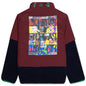 Post Earth Syndrome Fishing Fleece - Burgundy