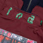 Post Earth Syndrome Fishing Fleece - Burgundy