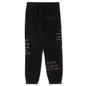 Tonal Type Print Sweatpant - Black