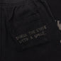 Tonal Type Print Sweatpant - Black